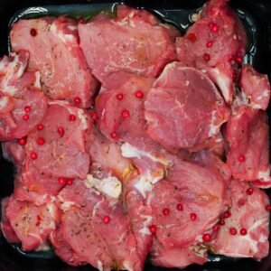 Filetto di maiale con pepe rosa e lime