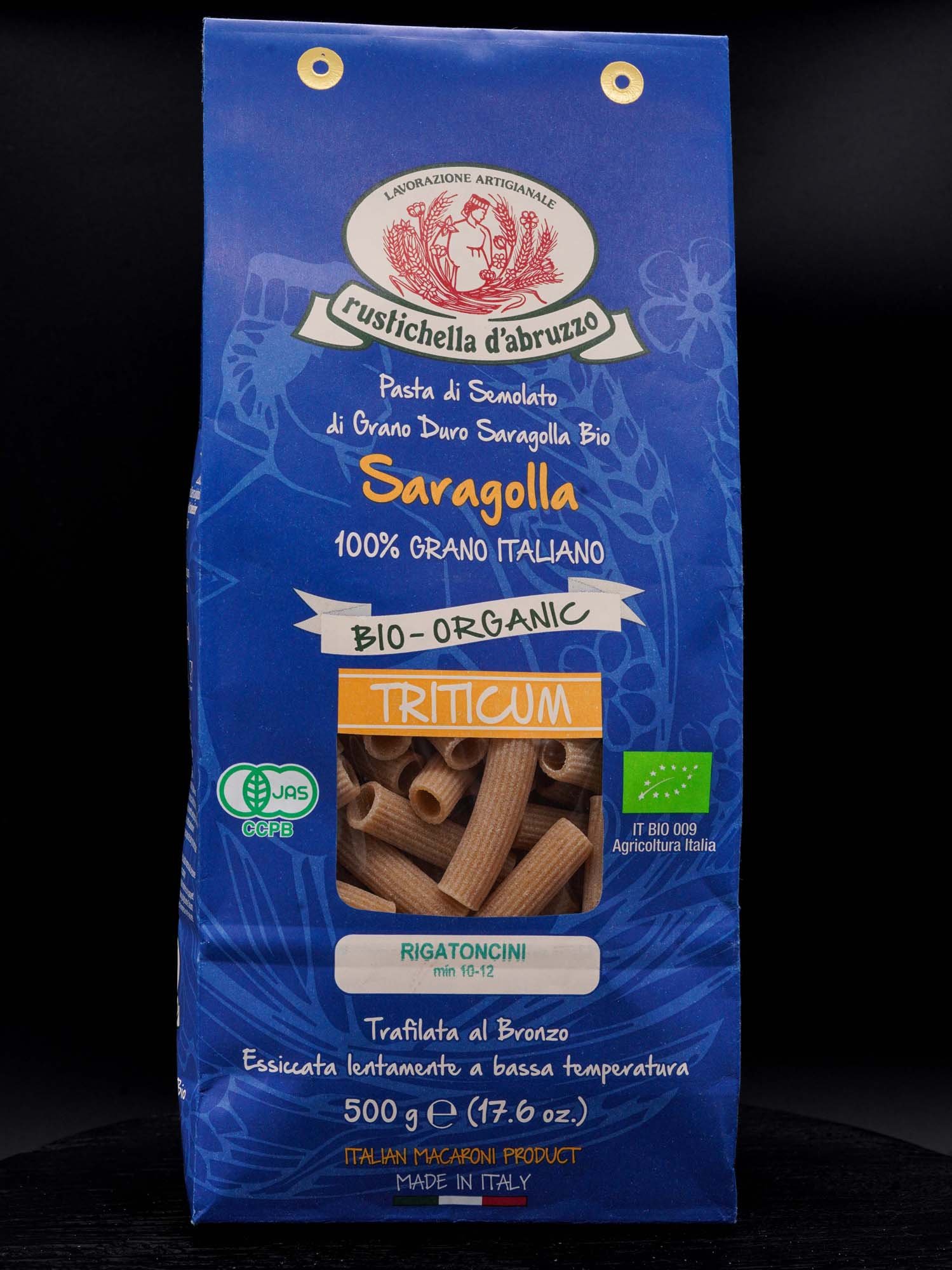 Rigatoncini Saragolla Rustichella d'Abruzzo