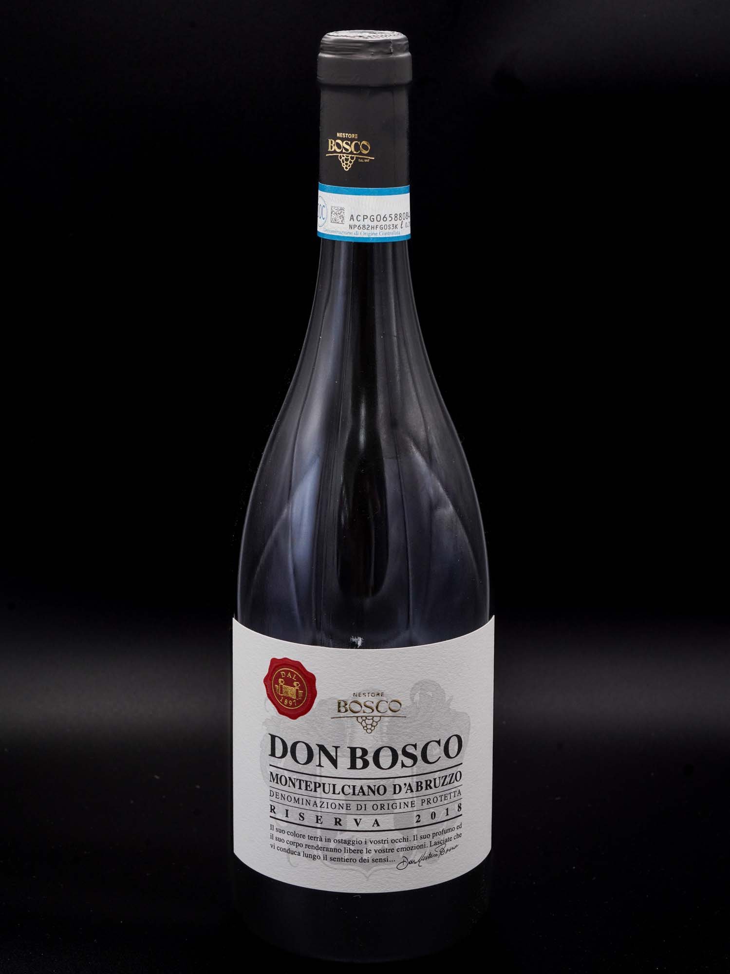 Vino Nestore Bosco Don Bosco Riserva Montepulciano