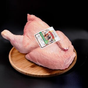 Pollo del contadino metà